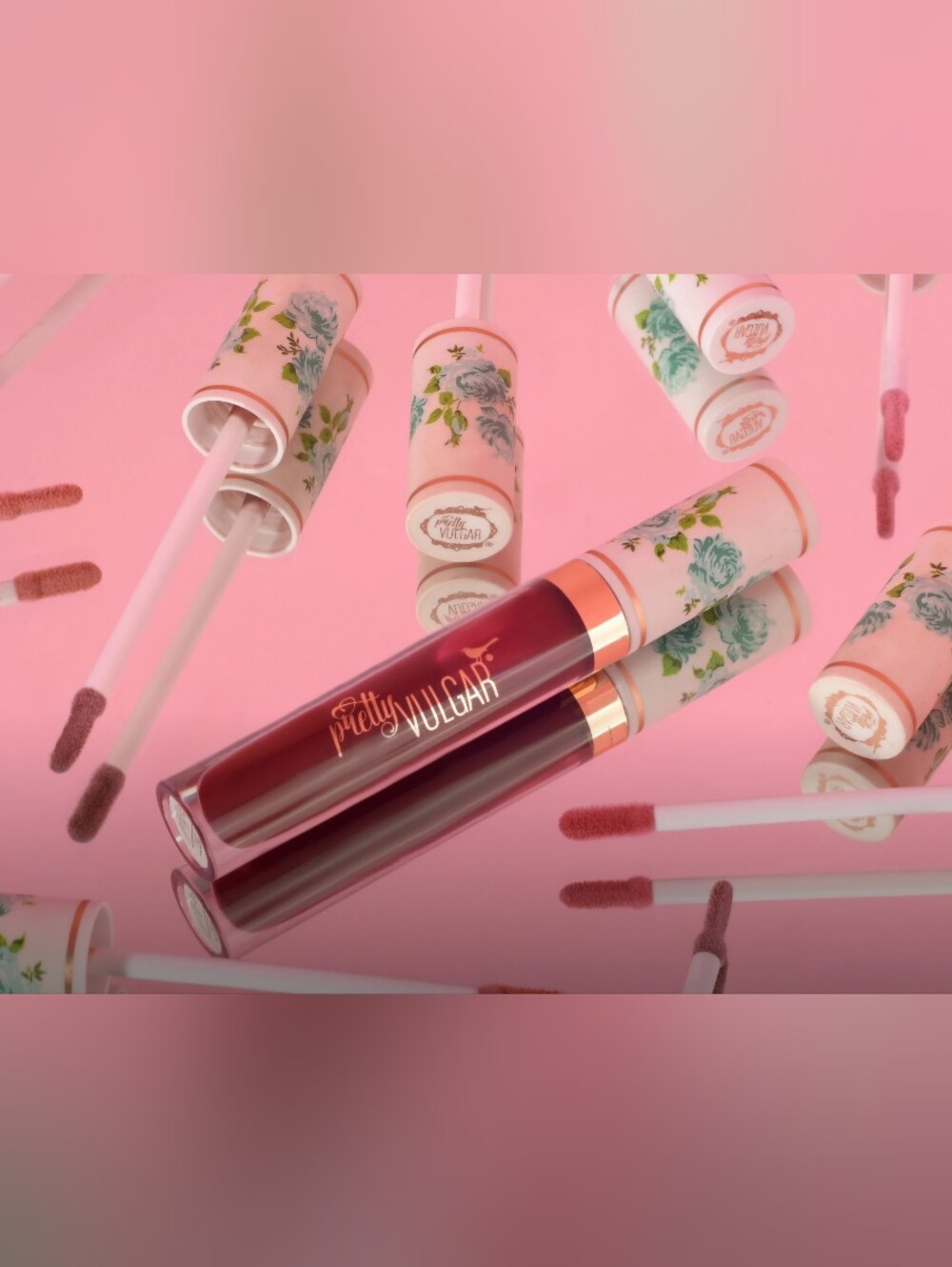 Pretty Vulgar Liquid Lip Gloss - 58 Kiss My Assets Deep Berry NIB